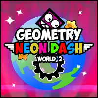 Geometry Neon Dash World Two - Unblocked Games 6x