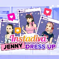 Instadiva Jenny Dress Up - Unblocked Games 6x