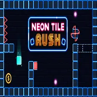 Neon Tile Rush - Unblocked Games 6x